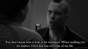 mine quote depressed sad glee hurt typo insecure worthless relatable