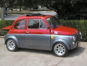 Abarth 500.....with the boot properly stuck open.Dodge'S Chrysler ...
