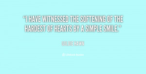 have witnessed the softening of the hardest of hearts by a simple ...