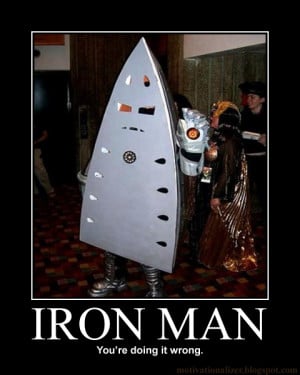 Iron Man Motivational Poster