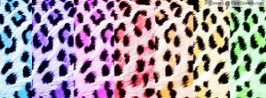 colorful animal print Profile Facebook Covers