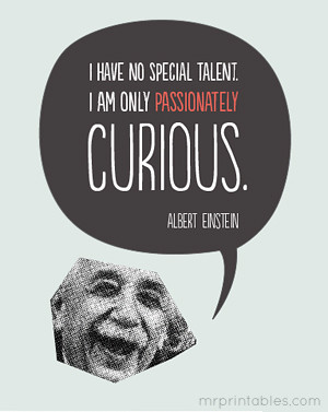 Einstein Quote Poster