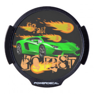 Go Fast Import Racing LED Car Window Decal