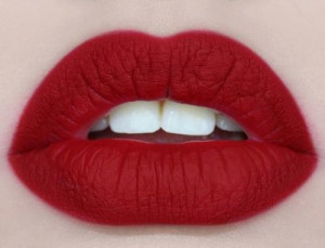 fashion, hot, lips, red, red lips, red lipstick, teeth