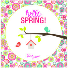 Our favorite spring trend? Lots of color! color, thirtyon gift