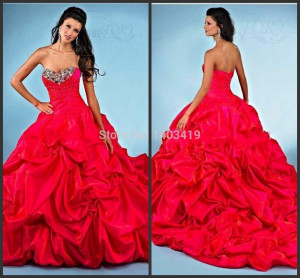 Quinceanera Dress With Beading Lace Up Masquerade Ball Gowns Dress To