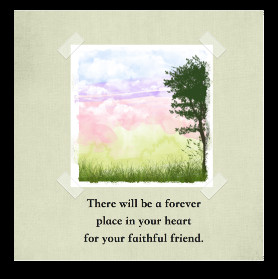 Free Pet Loss Sympathy Cards to Print