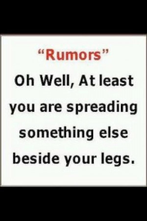 Rumors Quotes and Sayings | Rumors.. | Quotes & Sayings