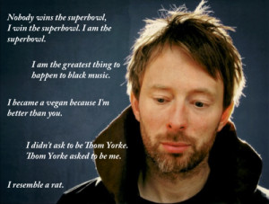 Classic Thom Yorke quotes