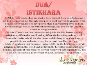 Istikhara Dua In English
