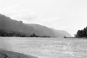 Sarah Ladd , A Fish Wheel is Shown at the right Extending from an ...