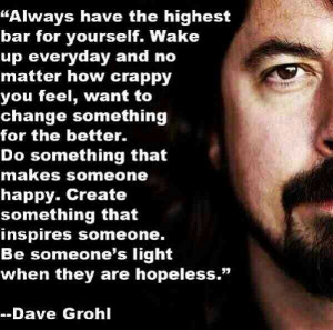 Dave Grohl the legend #wisdom