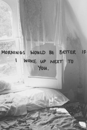 waking up next to you | via Tumblr