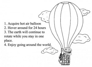 funny troll physics air balloon