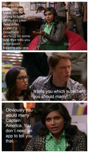one of the best Mindy quotes ever