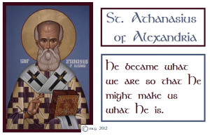 Feast Day: St. Athanasius of Alexandria, our homeschool patron