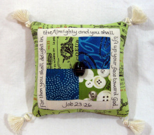 Pin Cushion with something EXTRA!