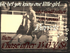 Barrel Racing