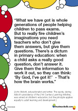 ... education, but the principle applies equally to adult learning and