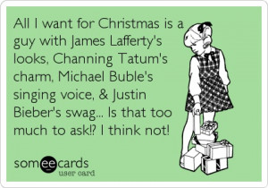All I want for Christmas is a guy with James Lafferty's looks ...