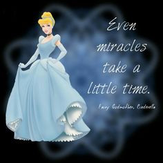 Cinderella Wisdom - best quote about miracles EVER