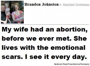Brandon Johnston quote.....another tragedy connected to abortion, 