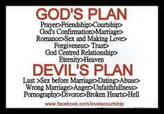 Devil Vs God Quotes God's plan vs the devils plan