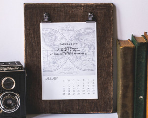 2015 Calendar, Travel Inspiration, Travel Quotes, Wall Calendar ...
