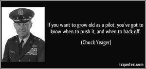 More Chuck Yeager Quotes