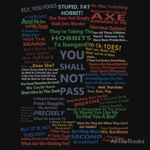AllTheRooks › Portfolio › The Lord Of The Rings Quotes