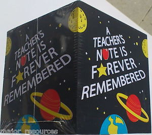 ... -Cube-White-500-Ct-Block-Teachers-Quote-Forever-Remember-Great-Gift