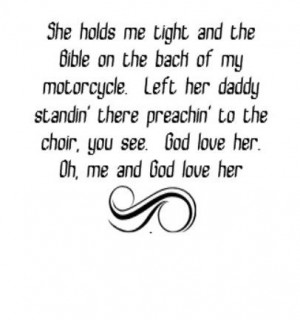 country love song lyrics for her