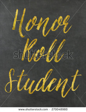 Honor roll Stock Photos, Illustrations, and Vector Art