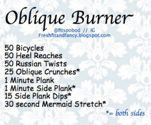 Oblique Workout Rayna Lerner Munn Courtney Baker Massaro tomorrow