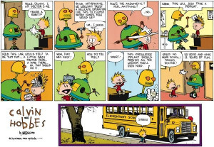 Calvin and Hobbes Comic Strip, November 24, 2013 on GoComics.com