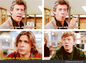 Movie quote from The Breakfast Club which launched careers of stars ...