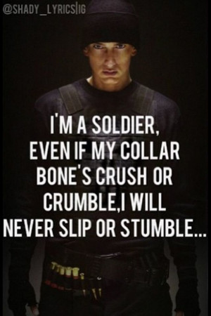 ... Eminem soldiers!! https://www.facebook.com/pages/Eminem-Soldiers