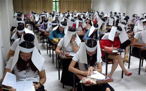 In an effort to curb rampant cheating, Bangkok's Kasetsart University ...
