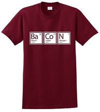 ... Periodic Table T-Shirt Geek Elements Science Funny Breakfast Component