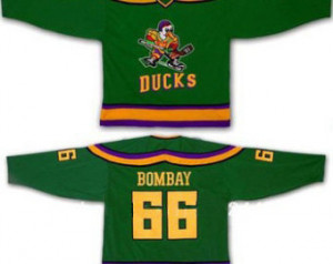 Gordon Bombay - Hockey Jersey The M ighty Ducks Movie Jersey Any Name ...