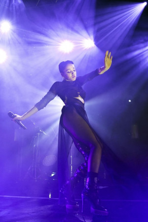 FKA Twigs Performs During A Concert In Berlin Germany Photograph