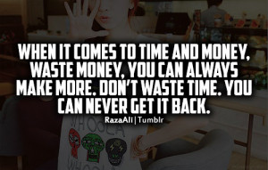 alone, girl, money, swag, time, waste