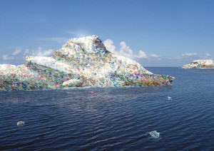 plastic garbage island pacific ocean