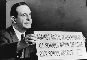 ... Rejects Request for Delay in Racial Integration of Arkansas School Hot