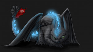 Toothless by SqueegyButt