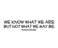 ... she has gone mad. And one of my favorite Shakespeare quotes ever. More