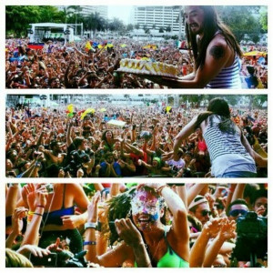 Steve Aoki, You rock the stage