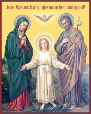 Re: Happy Feast of the Holy Family!!