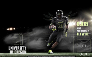Oregon Ducks Wallpaper by PFDesigns