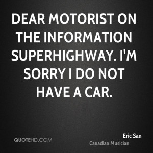 Eric San Car Quotes